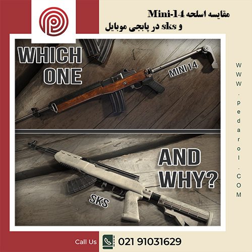 مقایسه اسلحه Mini 14 و SKS - فروشگاه پدارول