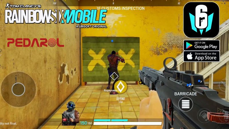 حالت‌های مختلف بازی Rainbow Six Mobile