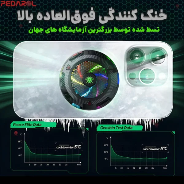 فن موبایل PLEXTONE مدل EX1 Pro