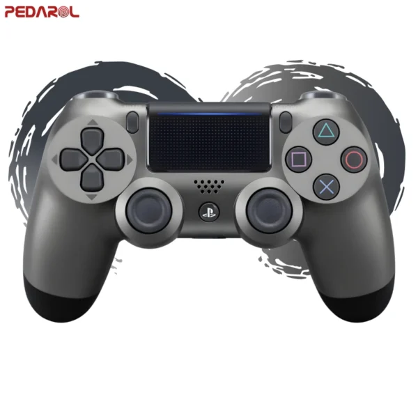 دسته PS4 مدل Steel black