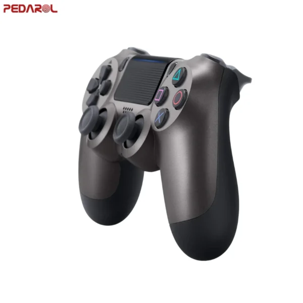 دسته PS4 مدل Steel black