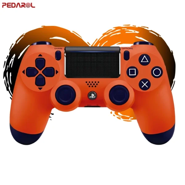 دسته PS4 مدل Sunset Orange