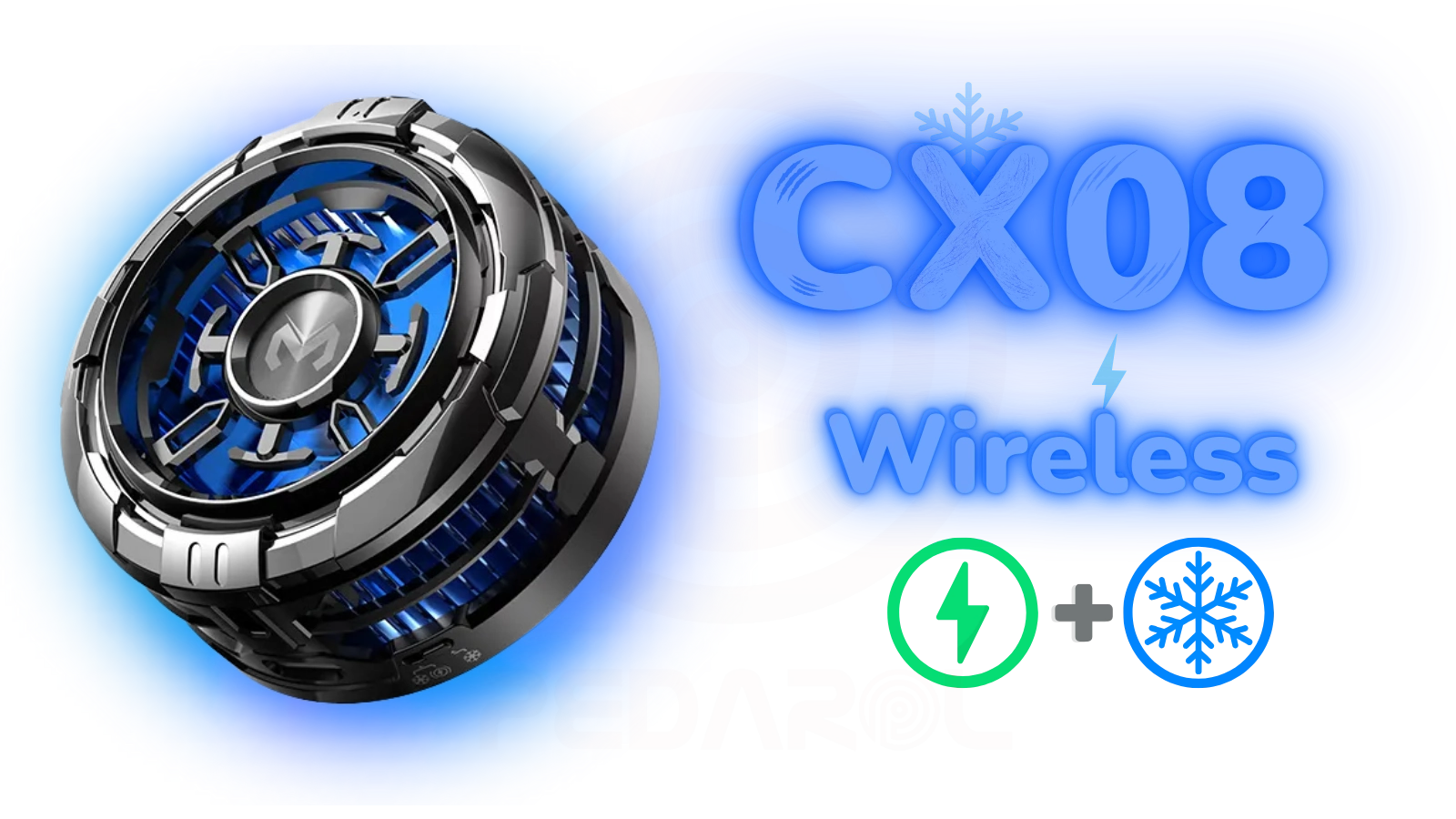 فن موبایل ممو مدل Memo CX08 Wireless Charge