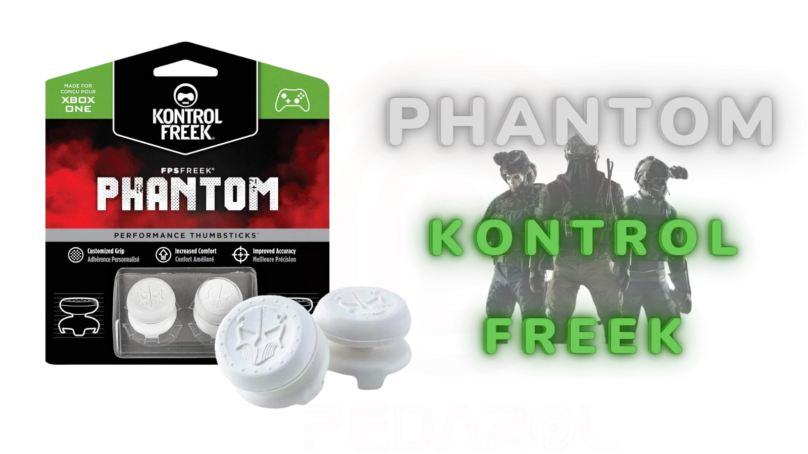 روکش آنالوگ دسته Xbox کنترل فریک مدل KontrolFreek Phantom