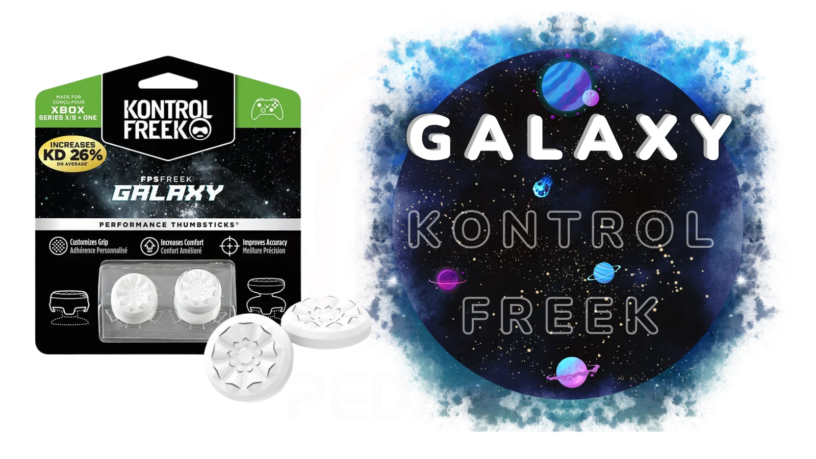 روکش آنالوگ دسته Xbox کنترل فریک مدل Kontrolfreek Galaxy