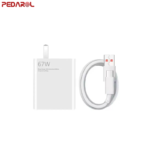شارژر دیواری شیائومی 67 وات همراه کابل USB-C