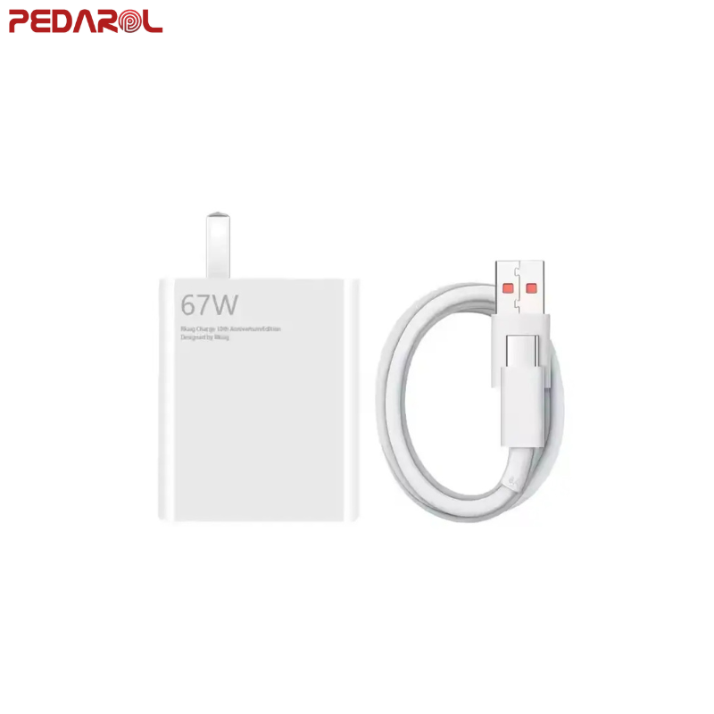 شارژر دیواری شیائومی 67 وات همراه کابل USB-C
