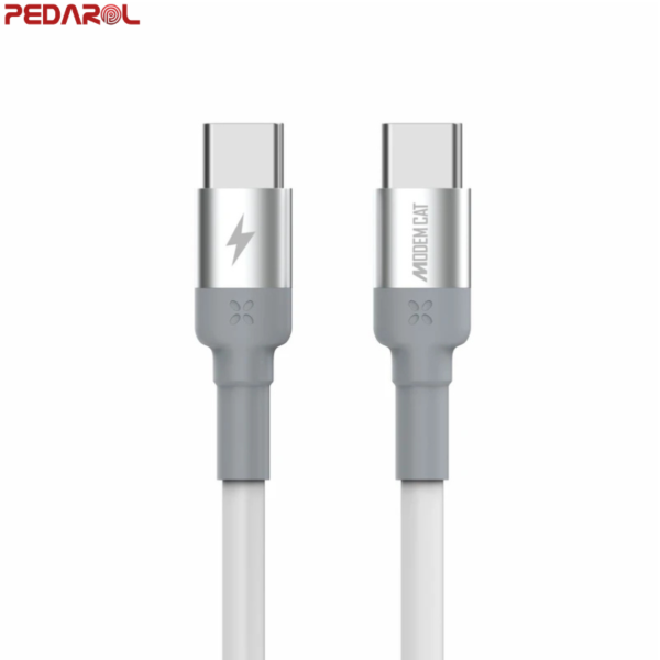 کابل شارژ تایپ سی به تایپ سی Modem Cat