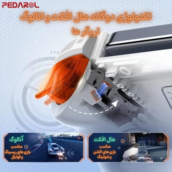 تکنولوژی ساخت گیمپد و دسته بازی AB01 Max
