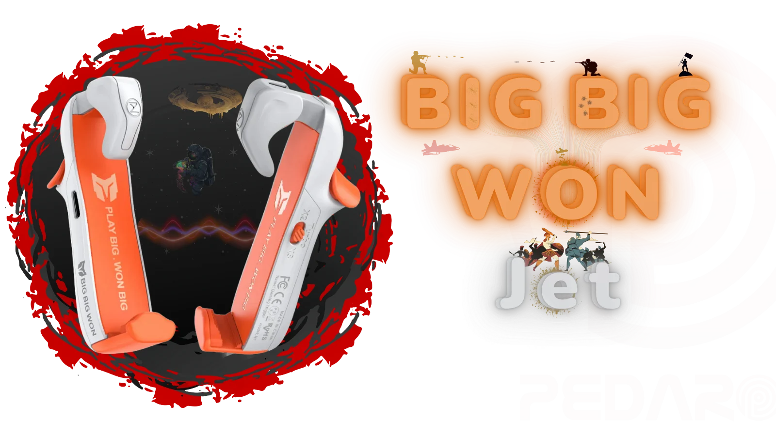 دسته بازی لیزری موبایل BIGBIG WON مدل Jet M1