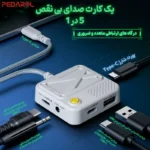 درگاه‌های کارت و تقویت کننده صدای Plextone GS5 5in1