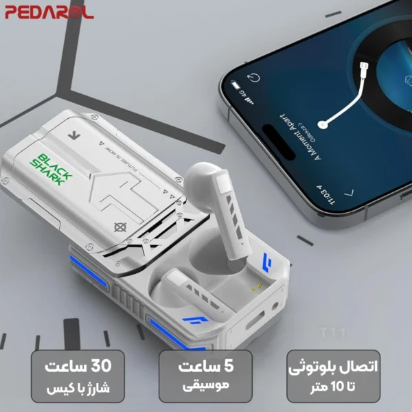 استفاده طولانی هندزفری بلک شارک Black Shark T11
