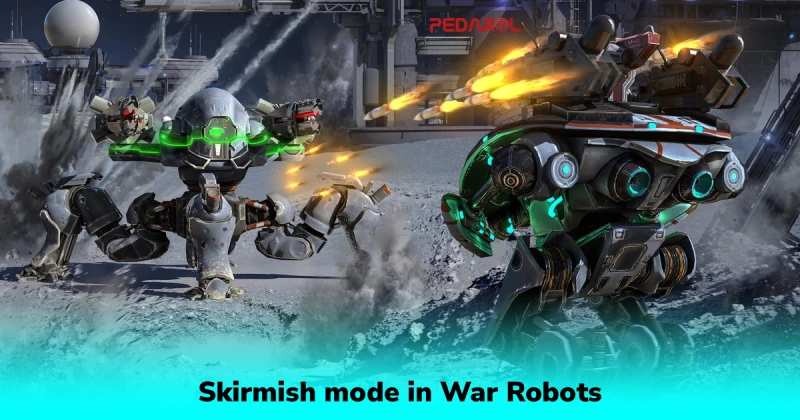 ۵ استراتژی کلیدی برای تسلط بر مود Skirmish در War Robots