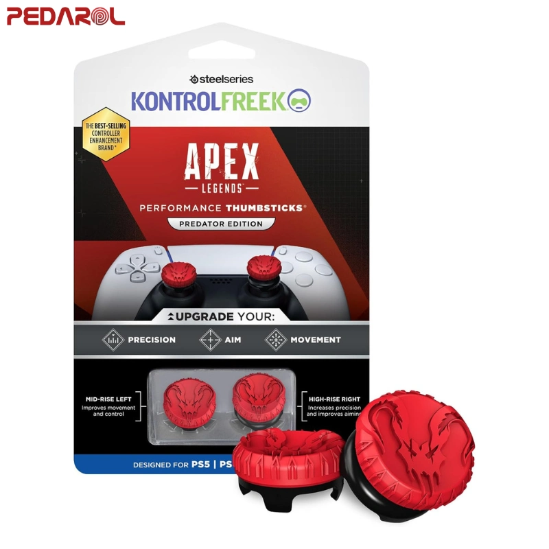 روکش آنالوگ دسته PS4 و PS5 مدل Kontrolfreek Apex Legends Predator Edition