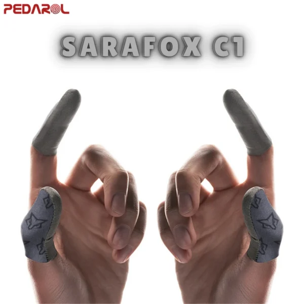 نحوه قرارگیری روی انگشت آستین کنترل کننده انگشت Sarafox C1