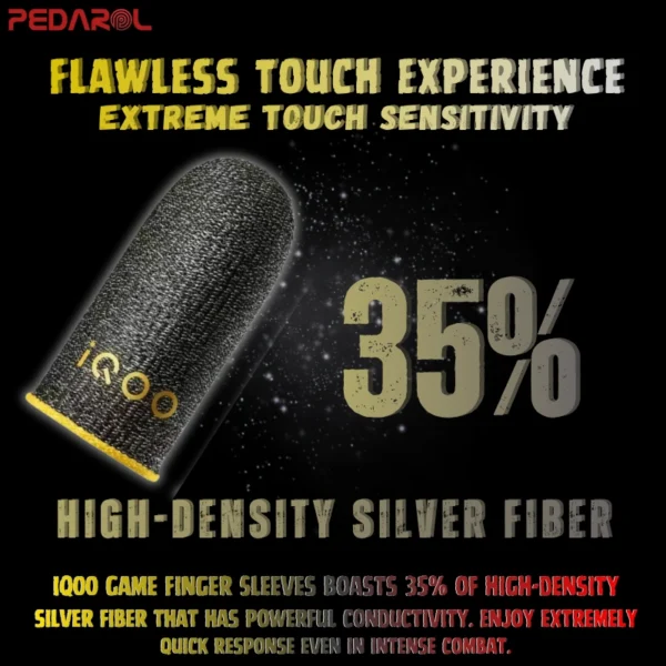 کارایی بسیار بالا آستین کنترل کننده انگشت VIVO IQOO