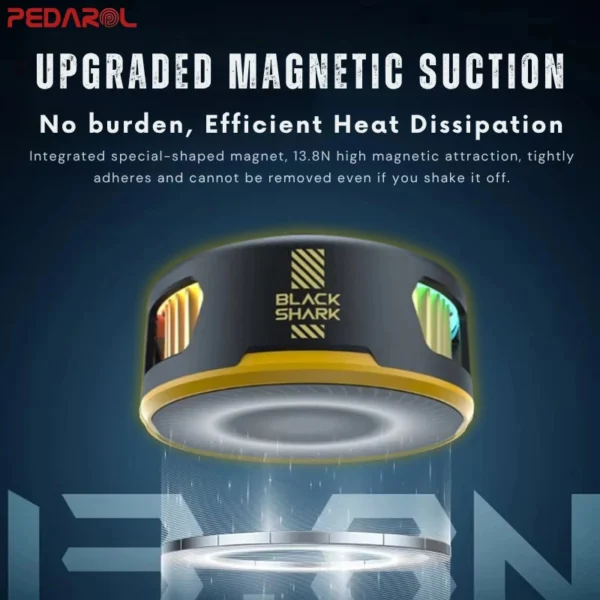 مگنت قوی و محکم خنک کننده موبایل Black Shark FunCooler 5