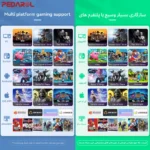 سازگاری بالا با پلتفرم‌ها دسته بازی Z03