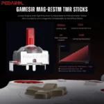جوی استیک TMR دسته بازی بی‌سیم گیمسر GameSir Cyclone 2