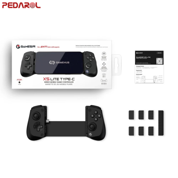 اقلام همراه دسته تایپ سی گیمسر GameSir x5 Lite