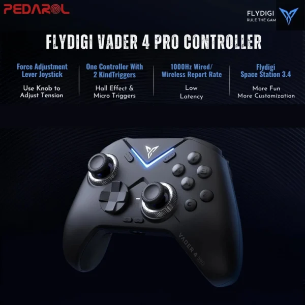 قابلیت و سازگاری بالای دسته بازی فلای دیجی Vader 4 Pro