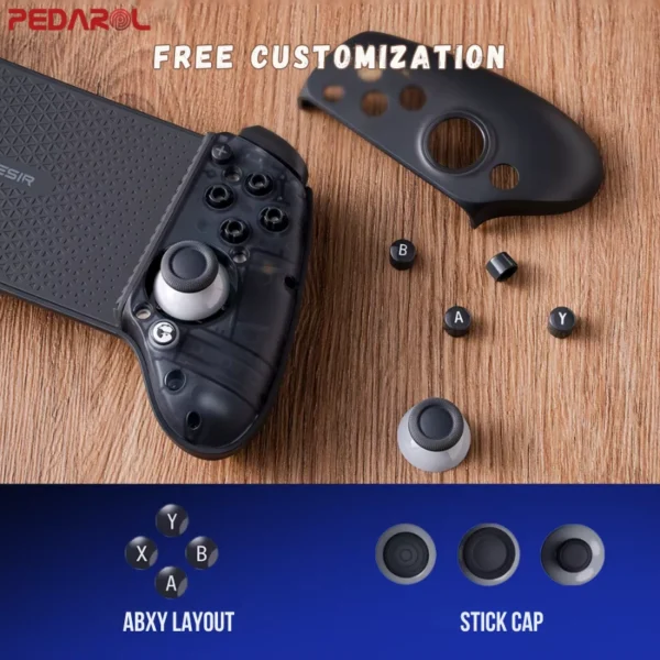 قابلیت شخصی سازی دسته بازی گیمسر مدل GameSir G8 Plus