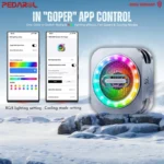 برنامه اختصاصی خنک کننده موبایل RedMagic 6 Pro Magnetic