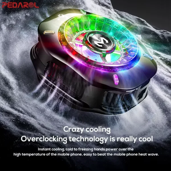 گردش هوای حرفه‌ای خنک کننده موبایل ممو CX10