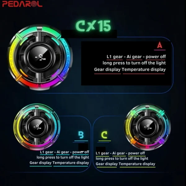 فن خنک کننده موبایل ممو Memo CX15