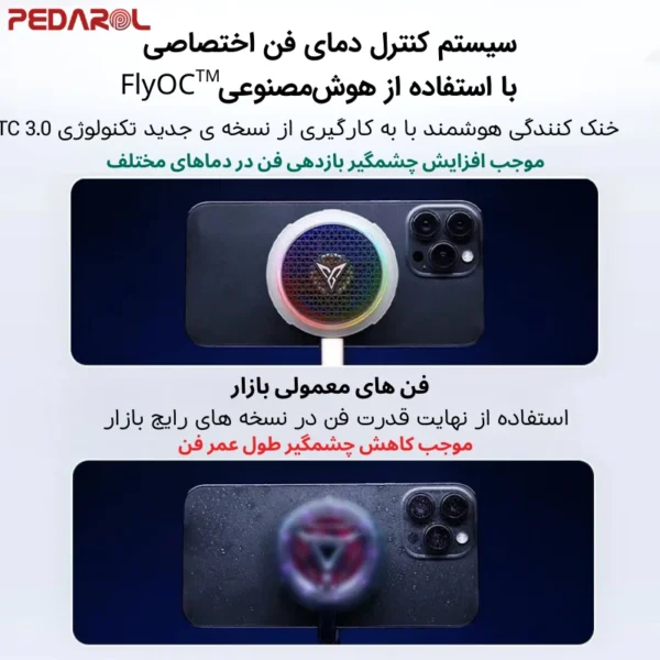 هوشمند سازی فن موبایل و آیپد فلای دیجی Flydigi B8X