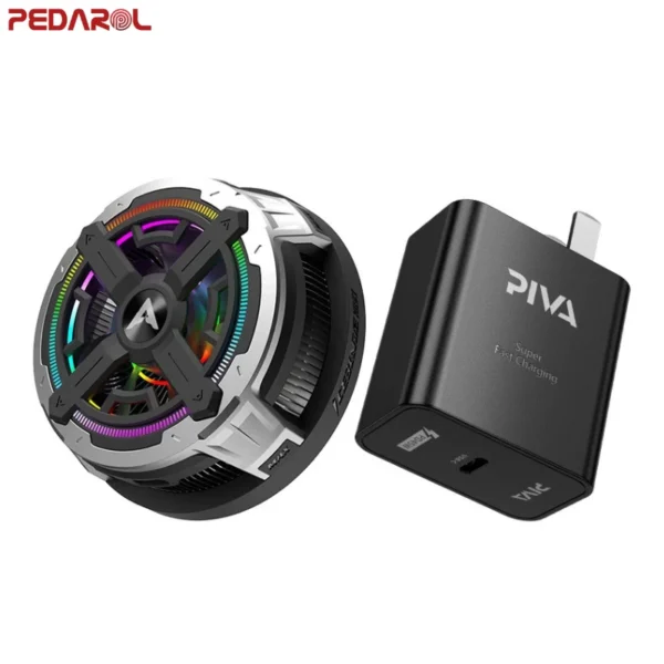 فن خنک کننده موبایل پیوا مدل Piva B2 Max همراه آداپتور