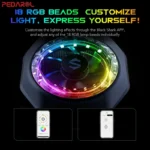 قابلیت تنظیم خنک کننده موبایل بلک شارک FunCooler 5 Pro