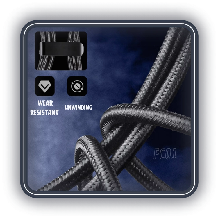 کابل تایپ سی به تایپ سی Piva FC01 ضدگره و بادوام