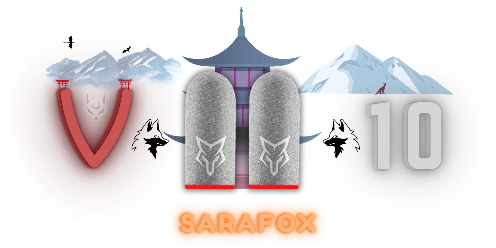 آستین کنترل کننده انگشت سارافاکس Sarafox V10