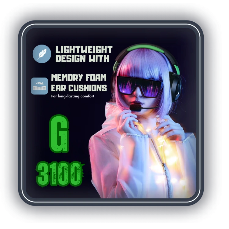 هدست گیمینگ کوشن ایچ مدل Kotion Each G3100 هدست گیمینگ کوشن ایچ مدل Kotion Each G3100 سبک و راحت