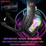 نورپردازی چشمنواز هدست گیمینگ کوشن ایچ Kotion Each G4100