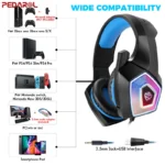 هدست گیمینگ Kotion Each V1 قابل استفاده با انواع دیوایس‌ها