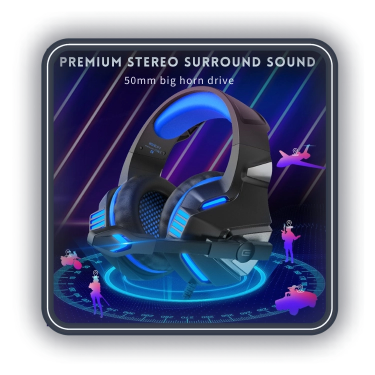 ساختار زیبا و جذاب هدست گیمینگ کوشن ایچ Kotion Each V3