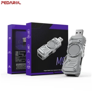 ست کیبورد ماوس گیمینگ به همراه مبدل M9