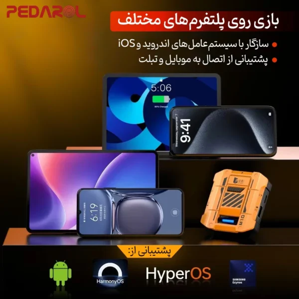 تضمین بازی روان مبدل اتصال ماوس و کیبورد به موبایل Gamwing M10