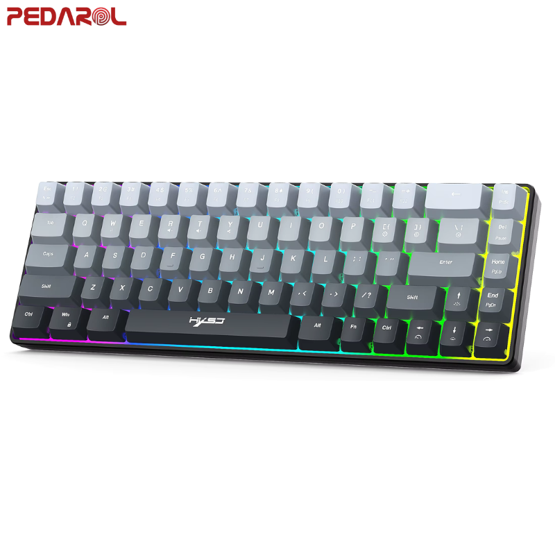 کیبورد گیمینگ بی سیم HXSJ مدل V200