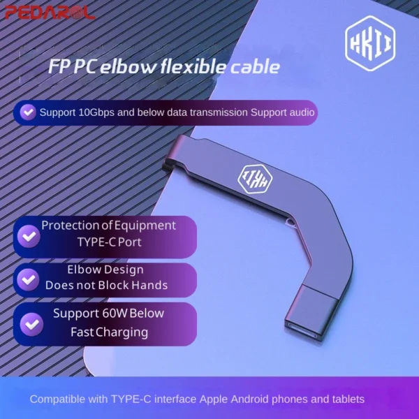 ویژگی های رابط 90 درجه تایپ سی مدل FPC H3