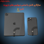 نحوه قرارگیری رابط 90 درجه تایپ سی مدل FPC H3