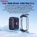 نصب دوگانه فن موبایل ردمجیک مدل RedaMagic Cooler 5