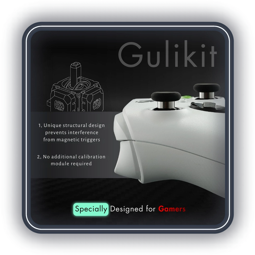 پک آنالوگ TMR گولیکیت GuliKit مخصوص دسته PS5 پک آنالوگ TMR GuliKit مخصوص دسته PS5 مخصوص گیمرها