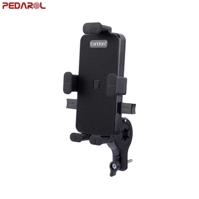 et-eh210-earldom-mobile-hoder-bike-motorcycle-1 پایه نگهدارنده موبایل دوچرخه و موتور ارلدام مدل ET-EH210