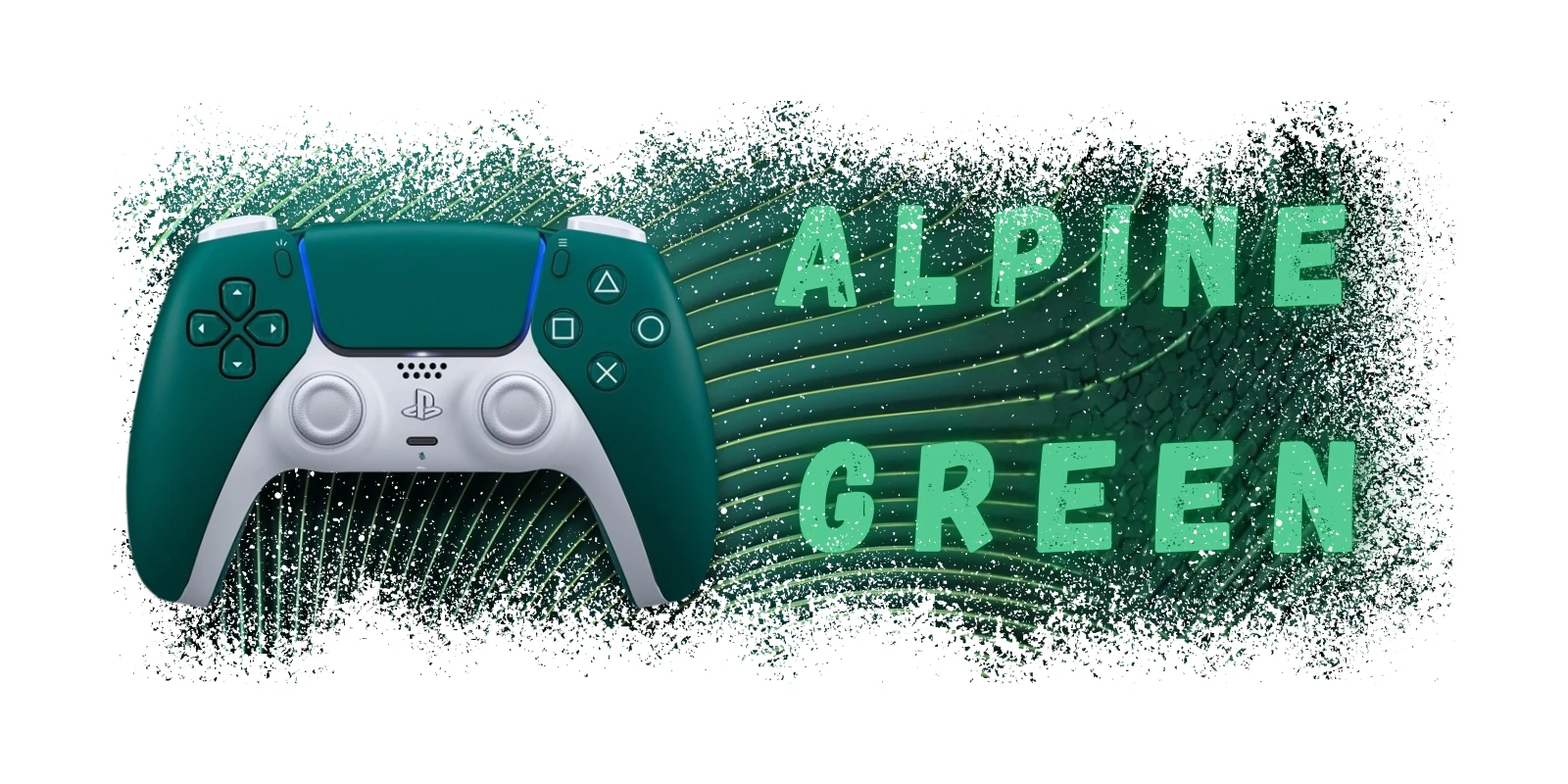 دسته بازی پلی استیشن 5 مدل Alpaine Green