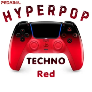 دسته بازی پلی استیشن 5 مدل Hyperpop Collection Techno Red