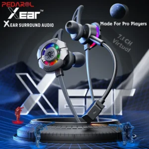 طراحی حرفه‌ای هندزفری گیمینگ Plextone M762 Ultra