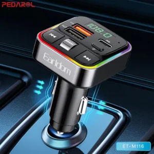 خرید اف ام پلیر و شارژر فندکی ارلدام ET-M116